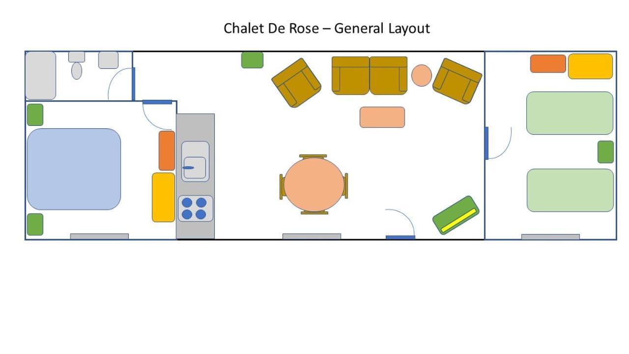 Chalet De Rose Moutier-Malcard Exterior photo